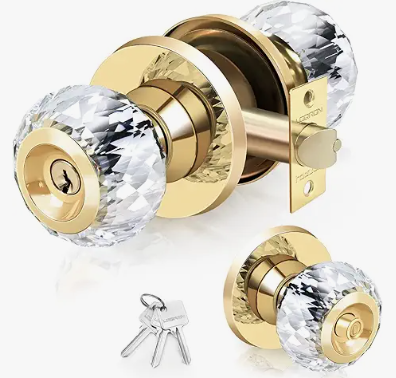 crystal door knob seires